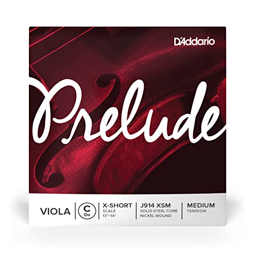 D'Addario Prelude Einzelsaite für Bratsche, Medium, C Saite von D'Addario