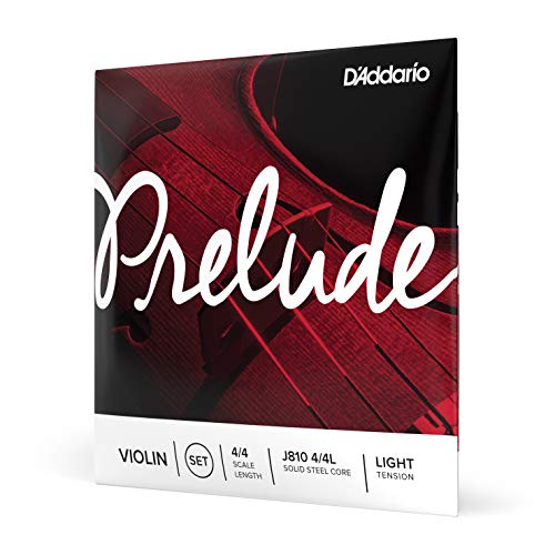 D'Addario Geigensaiten - Prelude Violin Strings - J810 4/4L - 4/4 Scale, Light Tension - Full Set D'Addario Geigensaiten - Prelude Violin Strings - J810 4/4L - 4/4 Scale, Light Tension - Full Set von D'Addario