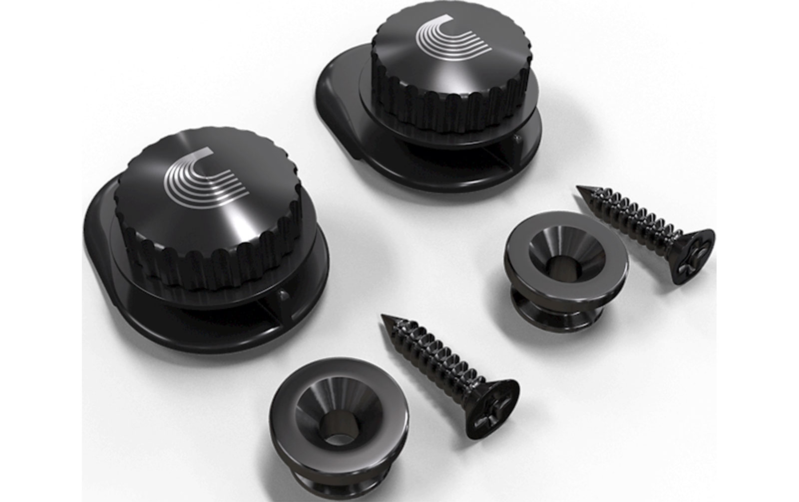 D'Addario Universal Strap Lock System, Black D'Addario Universal Strap Lock System, Black von D`Addario