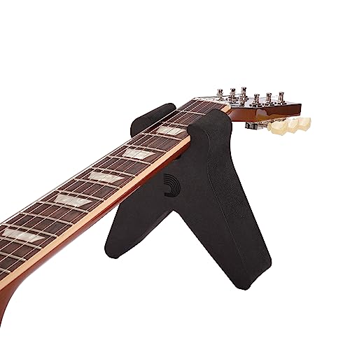 D'Addario Universelle Gitarrenhals-Stütze – bietet Unterstützung für den Gitarrenhals, für Wartung, Aufstellung, Nachbespannung – verwandelt jede flache Oberfläche in einen Gitarrenständer von D'Addario