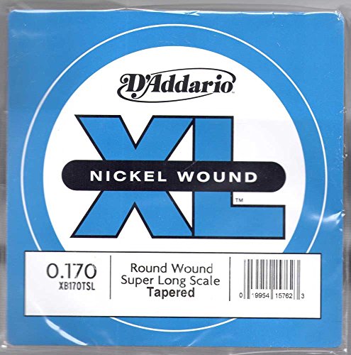 D'Addario XB170TSL Nickel Wound Bass Einzelsaite, Super Long Scale 170, Tapered D'Addario XB170TSL Nickel Wound Bass Einzelsaite, Super Long Scale 170, Tapered von D'Addario