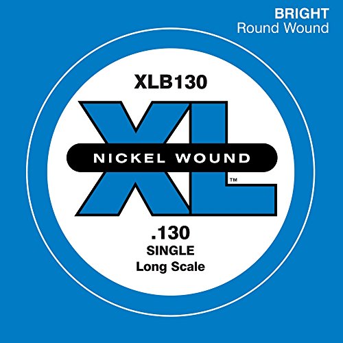 D'Addario XL 120-135 Bass Nickel Wound Singles130 von D'Addario