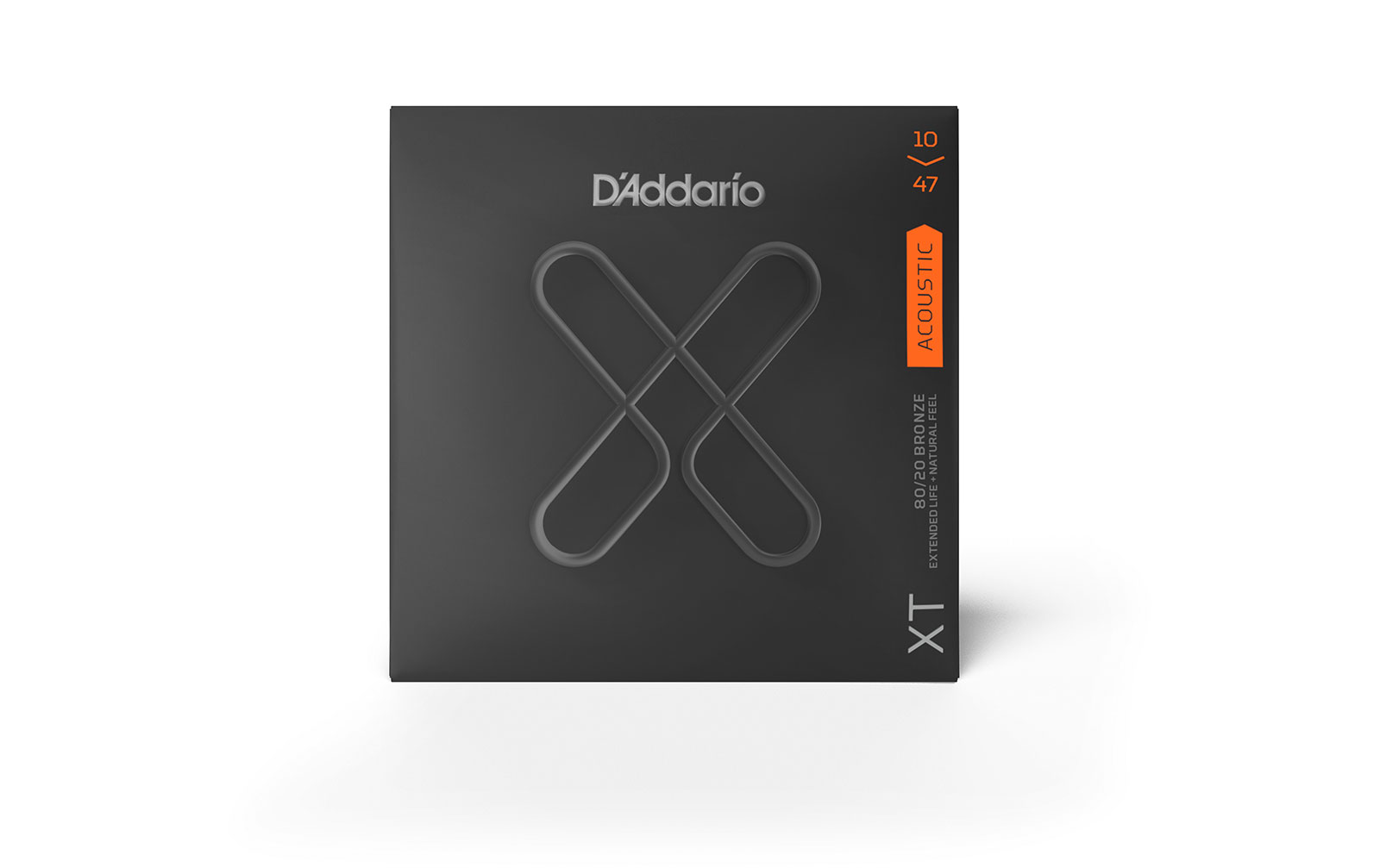 D'Addario XTABR1047, XT Acoustic 80/20 Bronze, Light, 10-47 von D`Addario