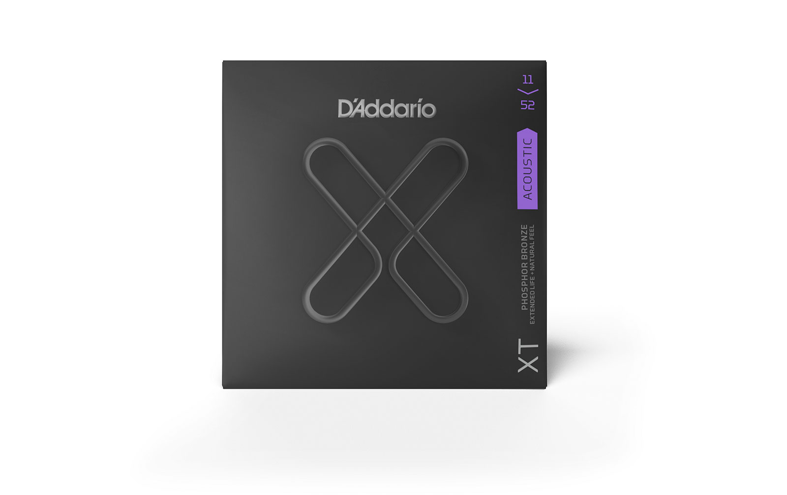 D'Addario XTAPB1152, XT Acoustic Phosphor Bronze, Custom Light, 11-52 von D`Addario