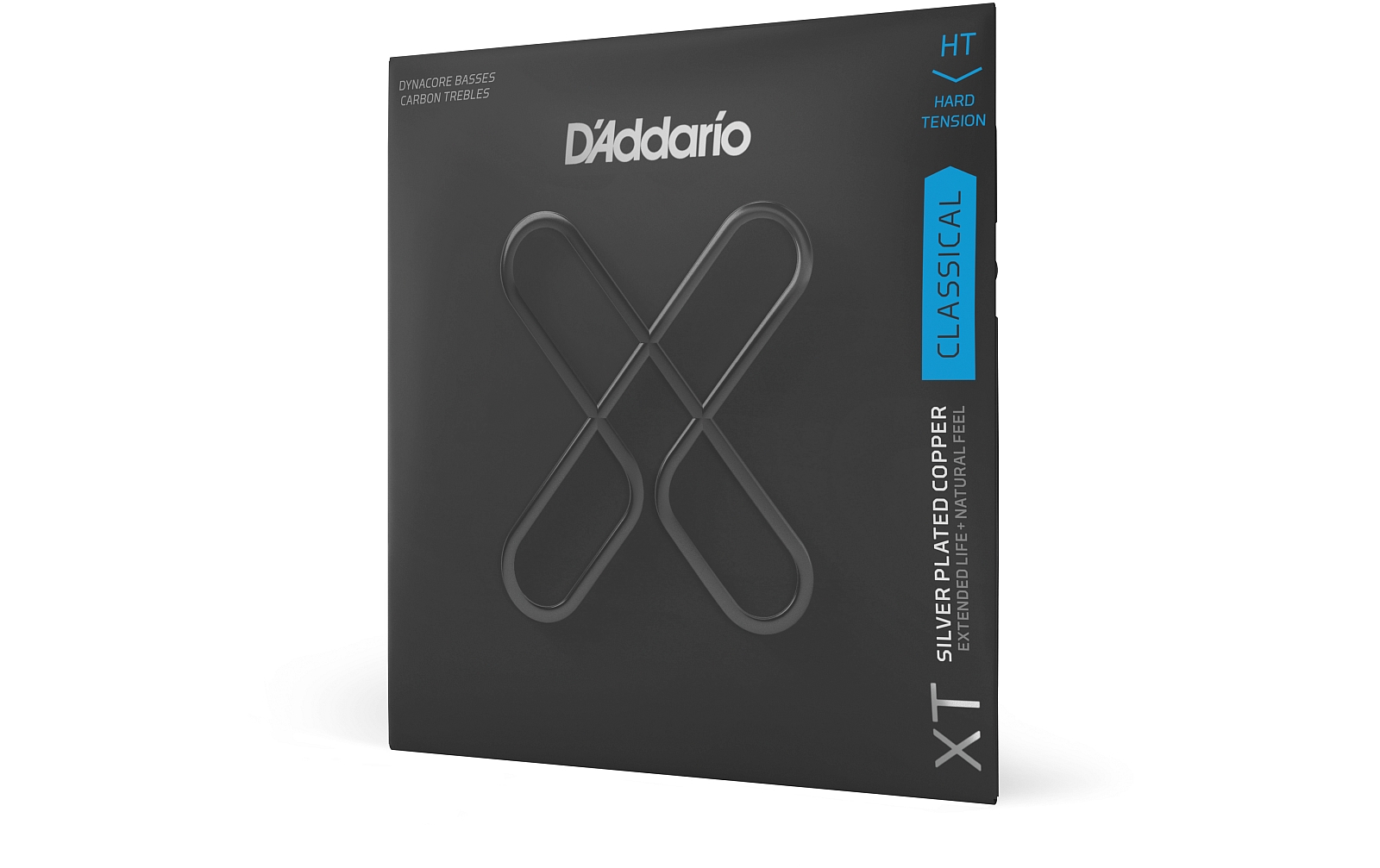 D'Addario XTC46FF, XT Classical Dynacore Carbon Saite, Starke Spannung von D`Addario