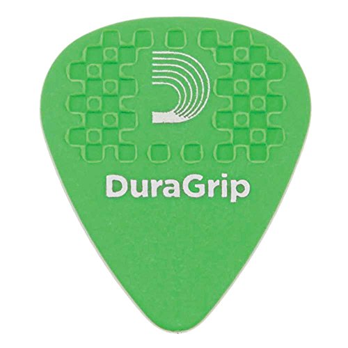 D'Addario DuraGrip Gitarrenplektren mit Griff für akustische, elektrische und Bassgitarre, mittel, 25 Stück von Planet Waves