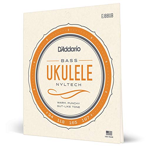 Daddario EJ65S Clear Nylon Sopran Ukulele Saitensatz Daddario EJ65S Clear Nylon Sopran Ukulele Saitensatz von D'Addario