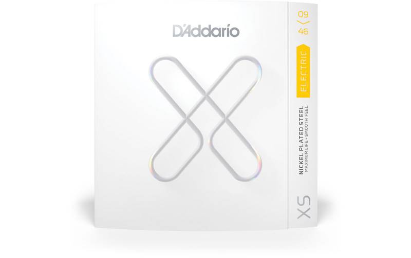 Daddario XSE0946 Saitensatz für E-Gitarre 09-46 Super Light Top/ Regular Bottom, XS Nickel Coated von D`Addario