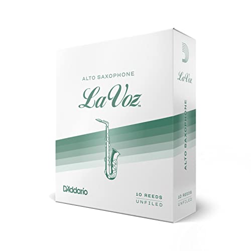 La Voz Blätter für Altsaxophon Stärke Medium (10 Stück) von D'Addario
