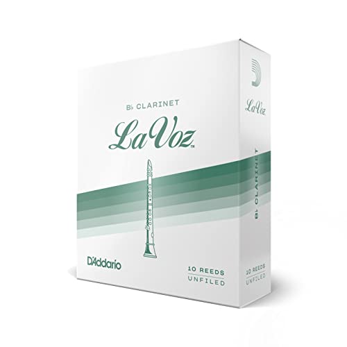 La Voz Blätter für Bb-Klarinette Stärke Medium (10 Stück) von D'Addario