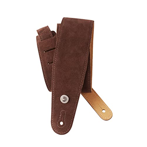 Planet Waves 25SS01-DX Wildledergurt Suede Straps Collection Cognac Länge: 1300mm Breite: 64mm von D'Addario