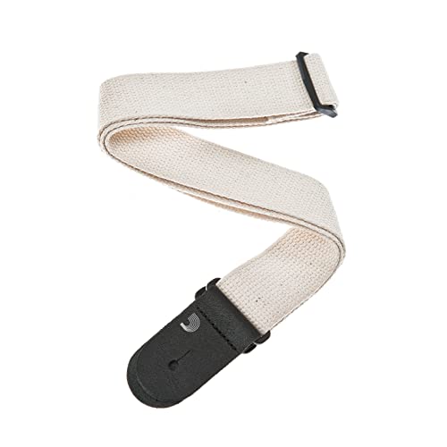 Planet Waves 50CT01 Baumwollgurt Cotton Strap Collection Natural Länge: 1530mm Breite: 50mm von D'Addario