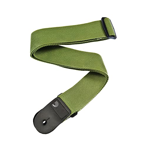 Planet Waves PWS107 Polypropylengurt Poly-Pro Strap Collection Green Länge: 889 mm - 1511 mm Breite: 50 mm von D'Addario