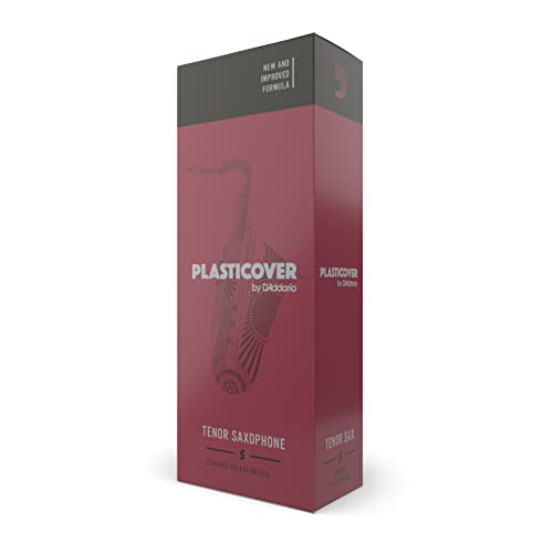 Plasticover Blätter für Tenorsaxophon Stärke 3.0 (5 Stück) von D'Addario