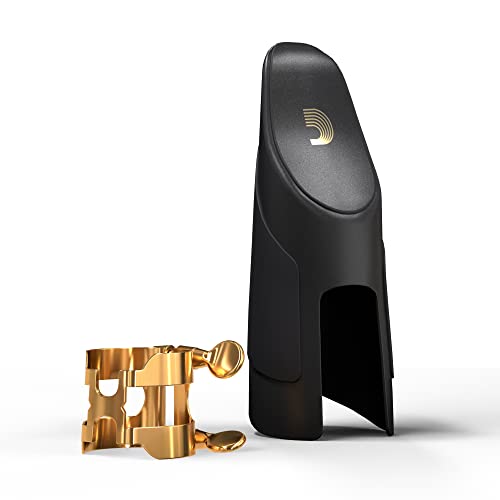 RICO H-Blattschraube und Kapsel für Tenorsaxophon (Metallmundstück), vergoldet von Rico