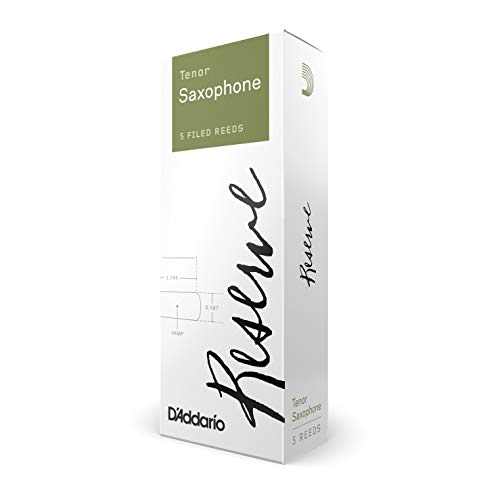 Reserve Blätter für Tenorsaxophon Stärke 2.5 (5 Stück) von D'Addario