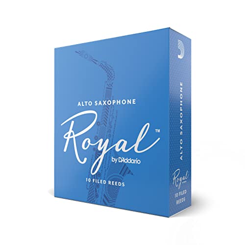 Royal Blätter für Altsaxophon Stärke 1.0 (10 Stück) von D'Addario