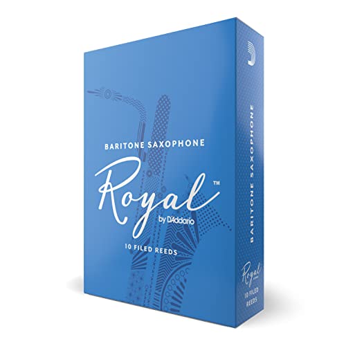 Royal Blätter für Baritonsaxophon Stärke 2.0 (10 Stück) von ROYAL BY D'ADDARIO