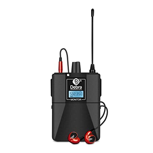 D Debra Bodypack mit Ohrhörer Nur geeignet für ER-202 & ER-102 Wireless in Ear Monitor System, kann Nicht allein verwendet Werden (nur 1 Bodypack) von D Debra