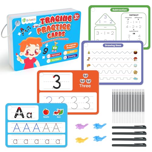 D-FantiX Gerillte Handschriftübungen für Kinder D-FantiX Gerillte Handschriftübungen für Kinder von D-FantiX