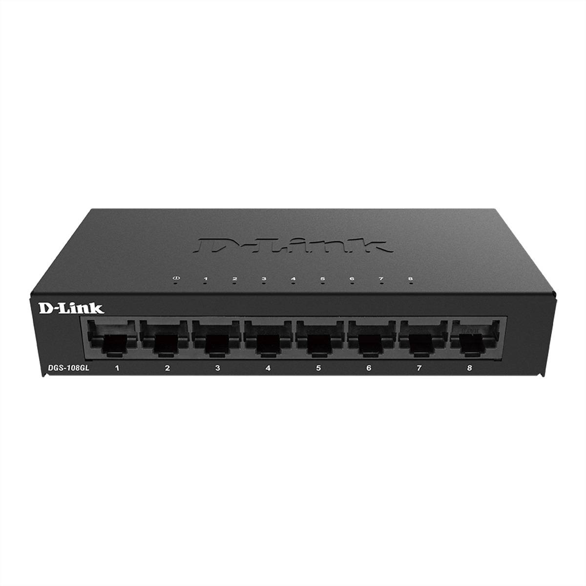 D-Link 8-Port Layer2 Gigabit DGS-108GL/E Light Switch o.IGMP 8x 10/100/1000Mbit/s D-Link 8-Port Layer2 Gigabit DGS-108GL/E Light Switch o.IGMP 8x 10/100/1000Mbit/s von D-LINK DEUTSCHLAND GMBH