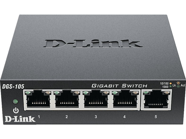 D-LINK DGS-105/E Desktop Switch 5 von D-LINK