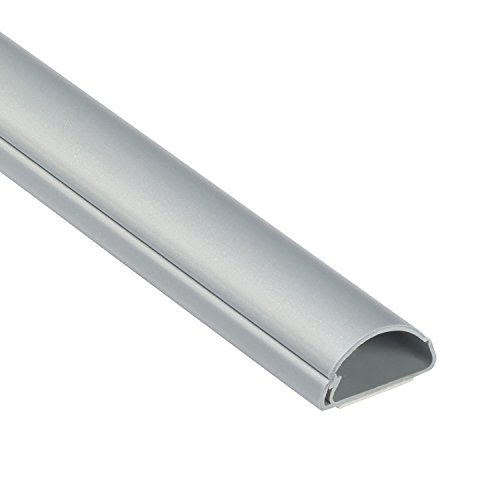 D-Line Kabelkanal – Aluminium-Effect- 1 M 30 x 15 Retail – EU/1d3015b/EH von D-Line
