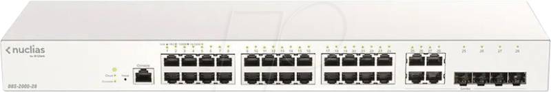 D-LINK B200028 - Switch, 28-Port, Gigabit Ethernet, RJ45/SFP von D-Link