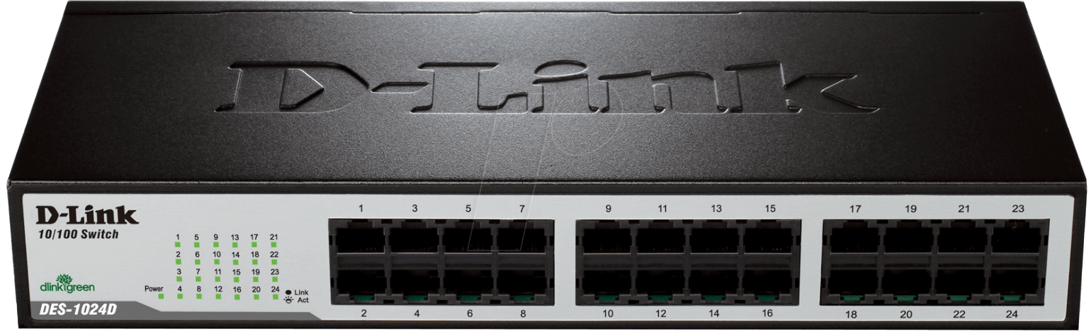 D-LINK DES-1024D - Switch, 24-Port, Fast Ethernet von D-Link