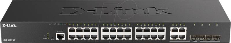 D-LINK DGS-20028 - Switch, 28-Port, Gigabit Ethernet, RJ45/SFP von D-Link