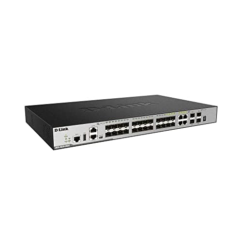 D-LINK DGS-3630-28SC/SI 28-Port Gigabit Stack Switch schwarz von D-Link
