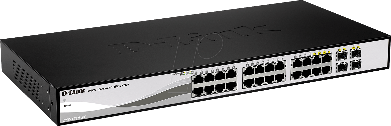 D-LINK DGS12124E - Switch, 24-Port, Gigabit Ethernet von D-Link
