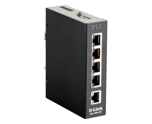 D-LINK DIS-100G-5W 5 Port unmanaged Industrie Switch with 5 x 10/100/1000BaseTX ports von D-Link