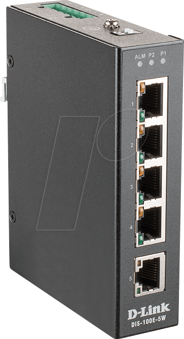 D-LINK DIS100E5W - Switch, 5-Port, FastEthernet von D-Link