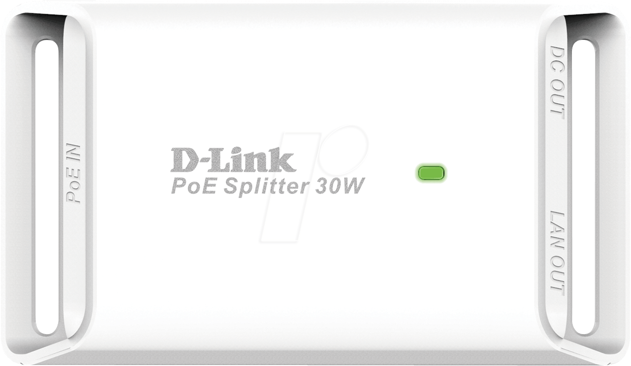 D-LINK DPE-301GS - Power over Ethernet (PoE+) Splitter von D-Link