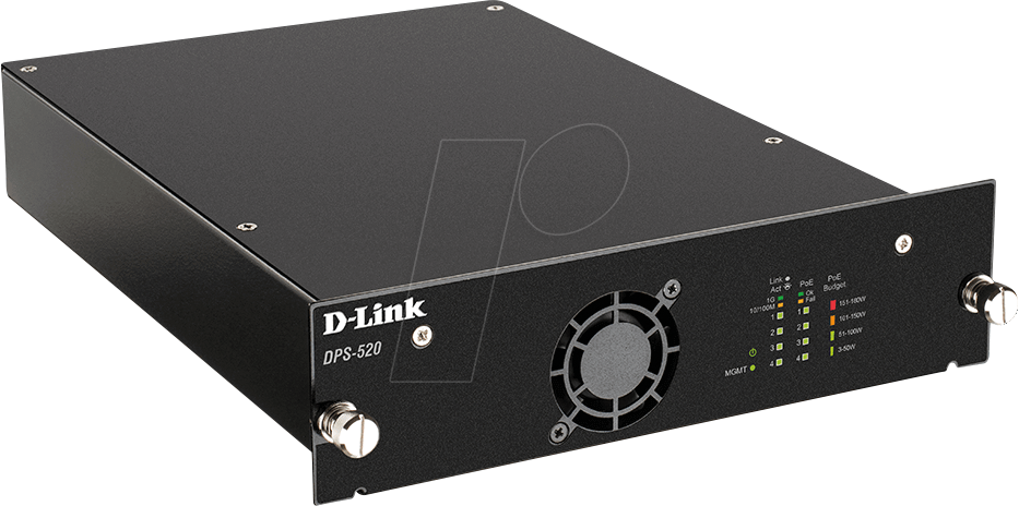 D-LINK DPS-520 - Stromversorgungsmodul, redundant, PoE von D-Link