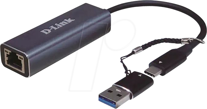 D-LINK DUB-2315 - Netzwerkkarte, USB-A / C, 2,5 Gigabit Ethernet, 1x RJ45 von D-Link