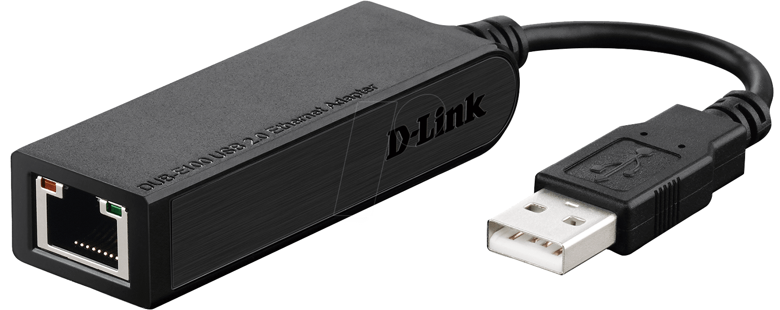 D-LINK DUB-E100 - Netzwerkkarte, USB 2.0, Fast Ethernet, 1x RJ45 von D-Link