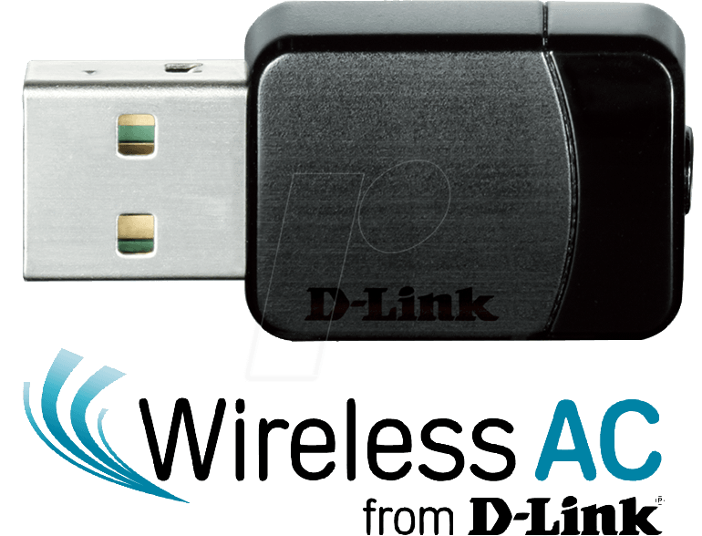 D-LINK DWA-171 - WLAN-Adapter, USB, 583 MBit/s von D-Link