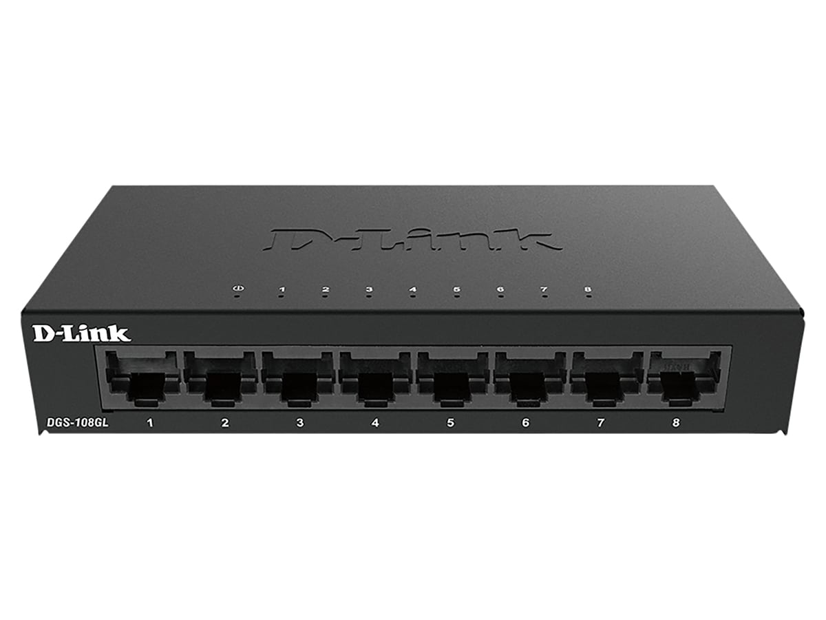 D-LINK Desktop-Switch DGS108GL D-LINK Desktop-Switch DGS108GL von D-Link