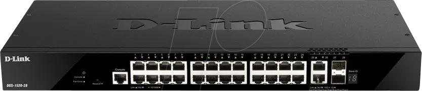 D-LINK G152028 - Switch, 26-Port, Gigabit Ethernet, RJ45/SFP+ von D-Link