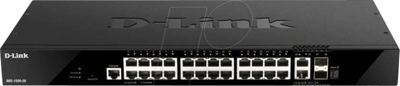 D-LINK G152028 - Switch, 26-Port, Gigabit Ethernet, RJ45/SFP+ von D-Link