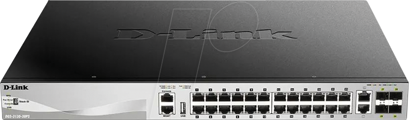 D-LINK G313030PS - Switch, 30-Port, Gigabit Ethernet, PoE+, SFP+ von D-Link