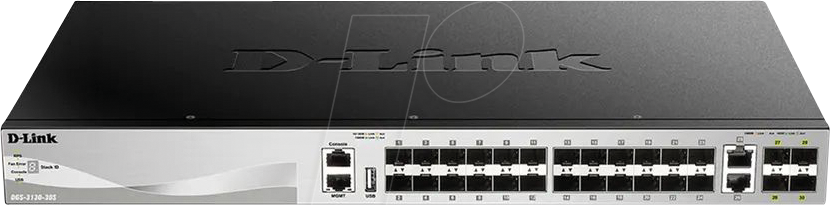 D-LINK G313030S - Switch, 30-Port, Gigabit Ethernet, SFP+ von D-Link