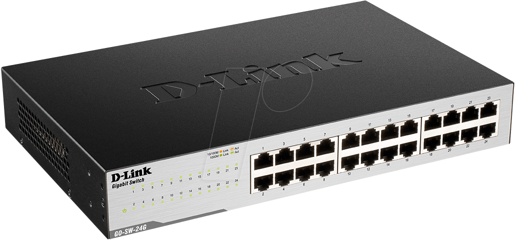 D-LINK GO-SW-24G - Switch, 24-Port, Gigabit Ethernet von D-Link