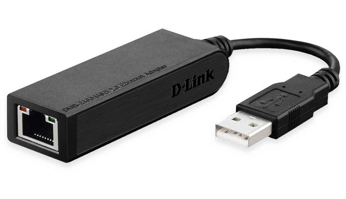 D-LINK USB-Netzwerkadapter DUB-E100, USB 3.0 von D-Link