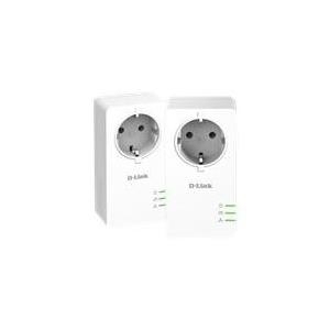 D-Link 1000Mbit SchuKo Powerline AV2 Kit, dlink (DHP-P601AV/E) von D-Link