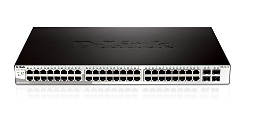 D-Link 52-Port Layer2 Gigabit Smart Managed Switch, DGS-1210-52 (Smart Managed Switch 48 x 10/100/1000 Mbps, 4 x dual-Speed SFP, 104 Gbps, 77.4 Mpps, 47.1 dB(A)) von D-Link