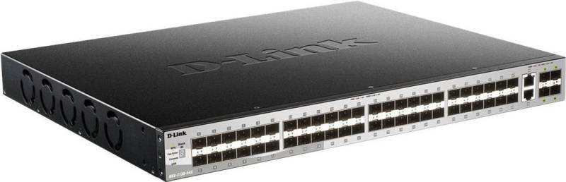 D-Link DGS 3130-54S - Switch - L3 Lite - managed - 48 x SFP + 2 x 10 Gigabit Ethernet + 4 x 10 Gigabit SFP+ (DGS-3130-54S/SI) von D-Link
