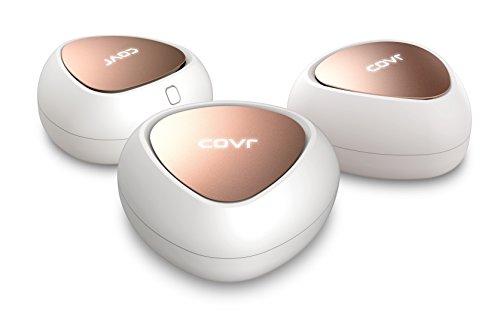 D-Link COVR-C1203 Mesh-Lösung AC1200 Dual Band Whole Home Wi-Fi System (lückenlose Empfangsabdeckung Ihres Zuhauses mit schnellem und stabilem WLAN, 3er Set) weiß von D-Link